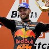 Brad Binder Jelaskan Aksi Nekat Menangi MotoGP Austria Pakai Ban Kering