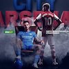 Manchester City vs Arsenal, Head to Head 10 Pertemuan Terakhir