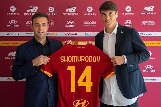 Eldor Shomurodov bergabung dengan AS Roma (c) ASR
