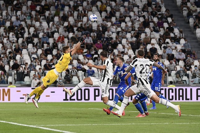 Duel Juventus vs Empoli di Juventus Stadium, Minggu (29/08/2021) dini hari WIB. (c) LaPresse via AP Photo