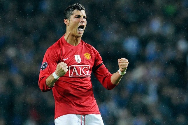 Reaksi Cristiano Ronaldo ketika membela Manchester United pada 15 April 2009 melawan Porto di leg kedua perempat final Liga Champions 2009. (c) AP Photo