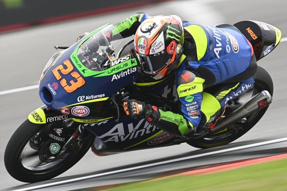 Hasil FP1 Moto3 Austin: Hujan, Niccolo Antonelli Terdepan