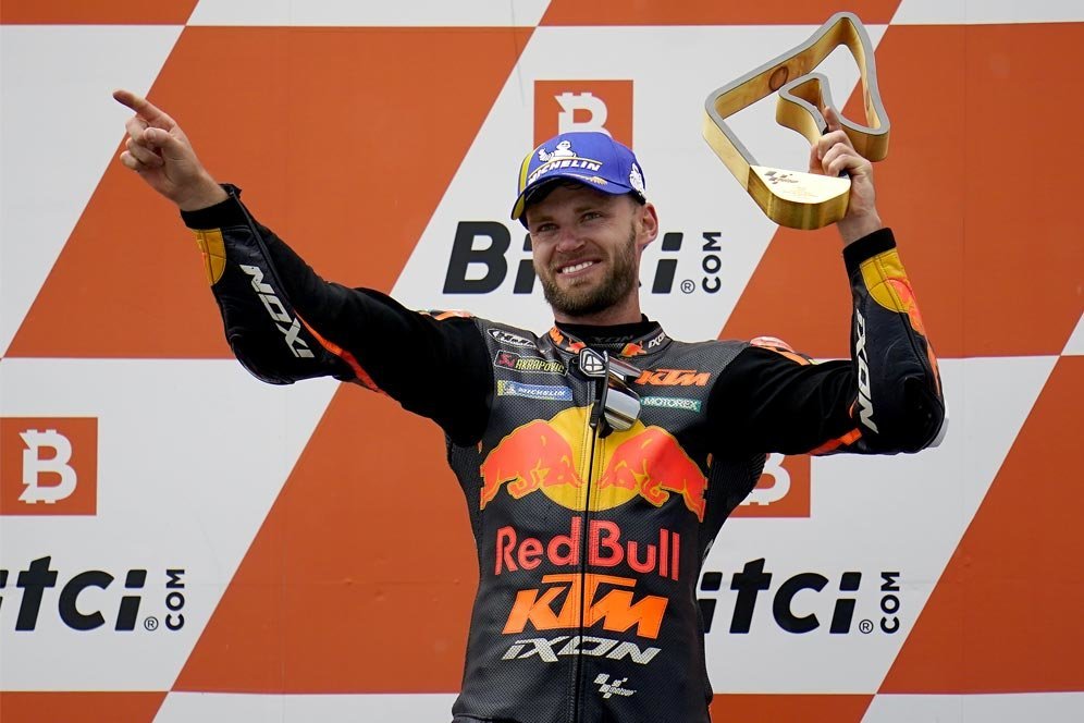 Brad Binder Jelaskan Aksi Nekat Menangi MotoGP Austria Pakai Ban Kering