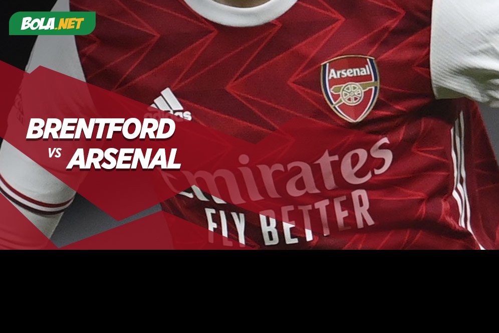 Jadwal Siaran Langsung dan Link Streaming Brentford vs Arsenal di Mola TV