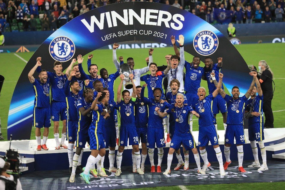 Pemain Chelsea Rayakan Juara Piala Super Eropa 2021 di Media Sosial