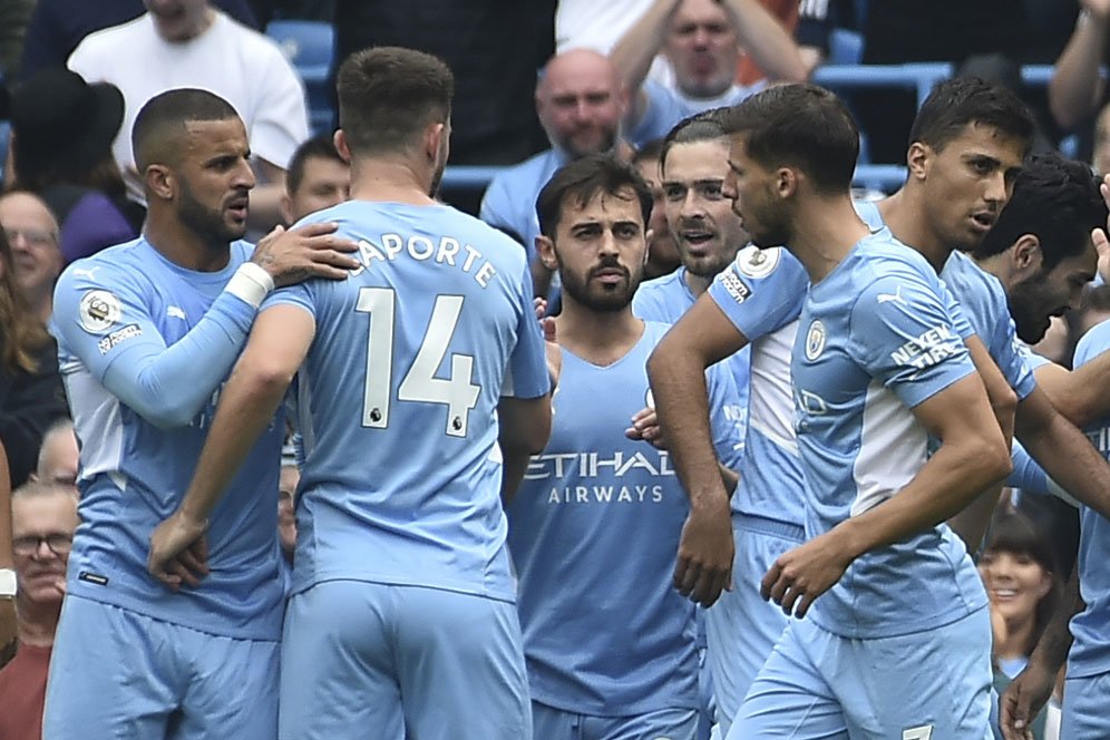 Hasil Pertandingan Manchester City vs Norwich City: 5-0