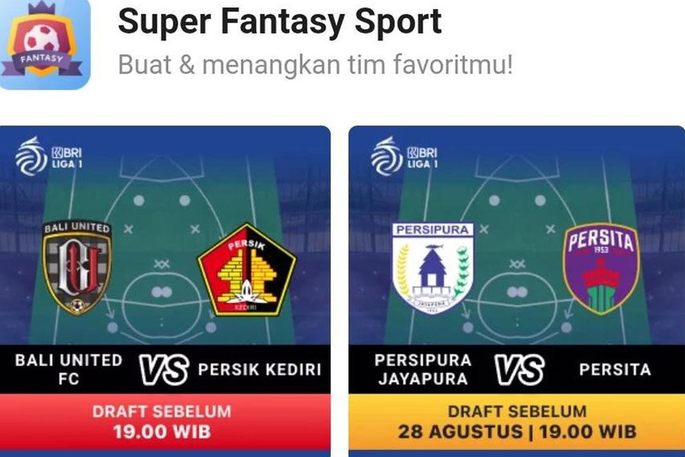 Yuk Ikutan Adu Strategi di BRI Liga 1 dengan Aplikasi Vidio 'Super Fantasy Sport'