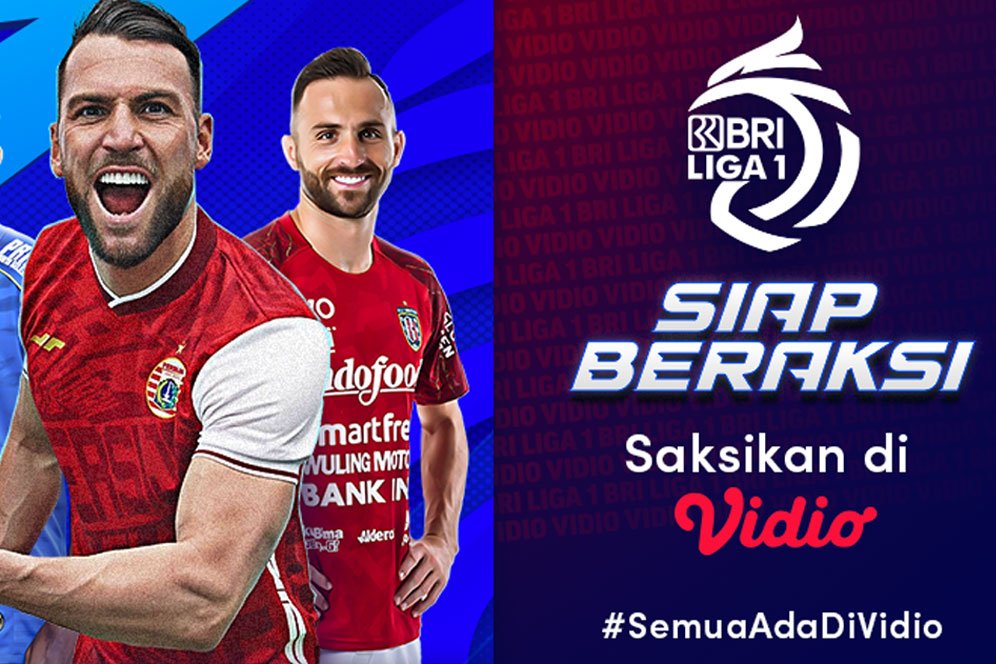 Jadwal dan Live Streaming BRI Liga 1 Indonesia 2021/2022 Pekan Pertama Eksklusif di Vidio