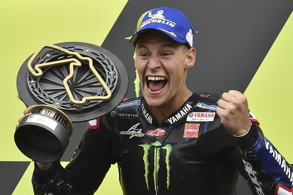 Jadi Jagoan Tunggal, Fabio Quartararo Tak Merasa Dapat Tekanan dari Yamaha