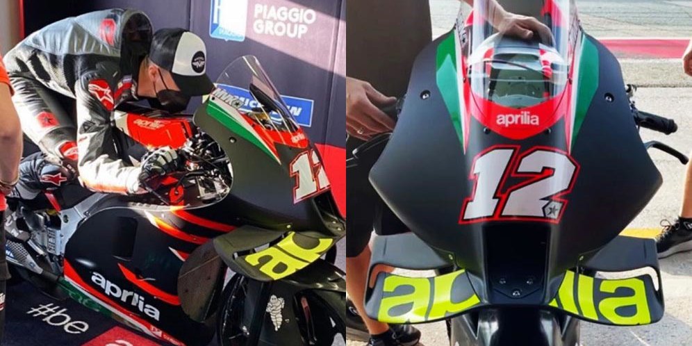 Maverick Vinales Akhirnya Pamer Motor Aprilia, Siap Uji Coba di Misano Maverick Vinales Akhirnya Pamer Motor Aprilia, Siap Uji Coba di Misano