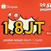 Hanya dalam Satu Menit, 1,8 Juta Produk Terjual di Shopee 9.9 Super Shopping Day Hari Ini!