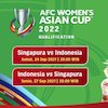 Link Live Streaming Indonesia Kualifikasi Piala Asia Wanita 2022 di Vidio, 24 & 27 September 2021