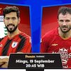 Link Live Streaming BRI Liga 1 Persipura vs Persija Jakarta di Vidio, Minggu 19 September 2021