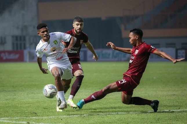 Persebaya Surabaya vs Borneo FC di pekan pertama BRI Liga 1 2021/2022 (c) Bola.net/Bagaskara Lazuardi
