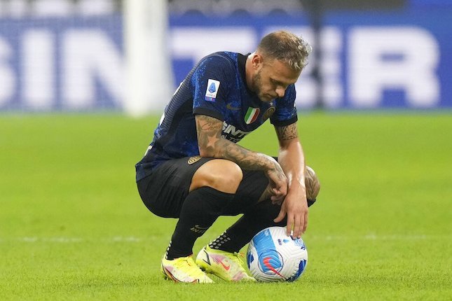Pemain Inter Milan, Federico Dimarco (c) AP Photo