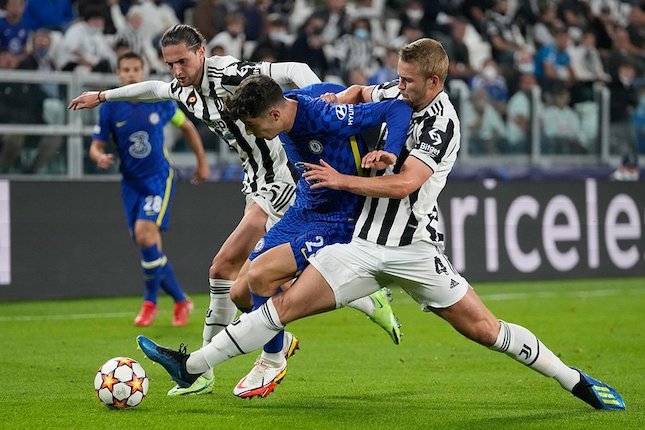 Duel Juventus vs Chelsea, matchday 2 Grup H Liga Champions 2021/22 (c) AP Photo
