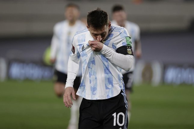 Kapten Timnas Argentina, Lionel Messi (c) AP Photo