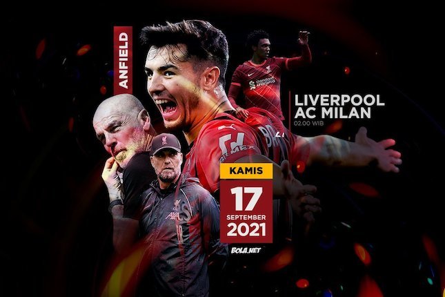 Liverpool vs AC Milan di penyisihan grup Liga Champions 2021-2022. (c) Bola.net/Boni Sutanto
