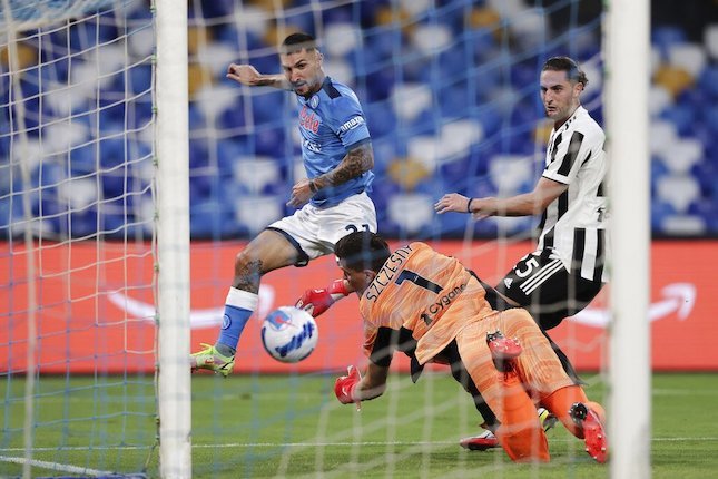 Pertandingan Napoli vs Juventus di pekan ke-3 Serie A 2021/22 (c) AP Photo