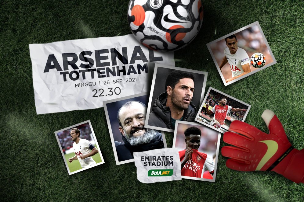 Prediksi Arsenal vs Tottenham 26 September 2021