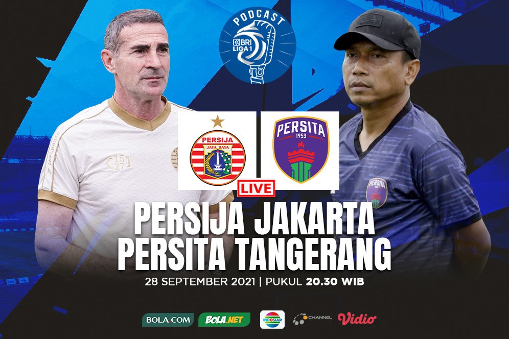 Yuk Dengarkan Bolanet Live Podcast BRI Liga 1: Persija Jakarta vs Persita Tangerang Yuk Dengarkan Bolanet Live Podcast BRI Liga 1: Persija Jakarta vs Persita Tangerang