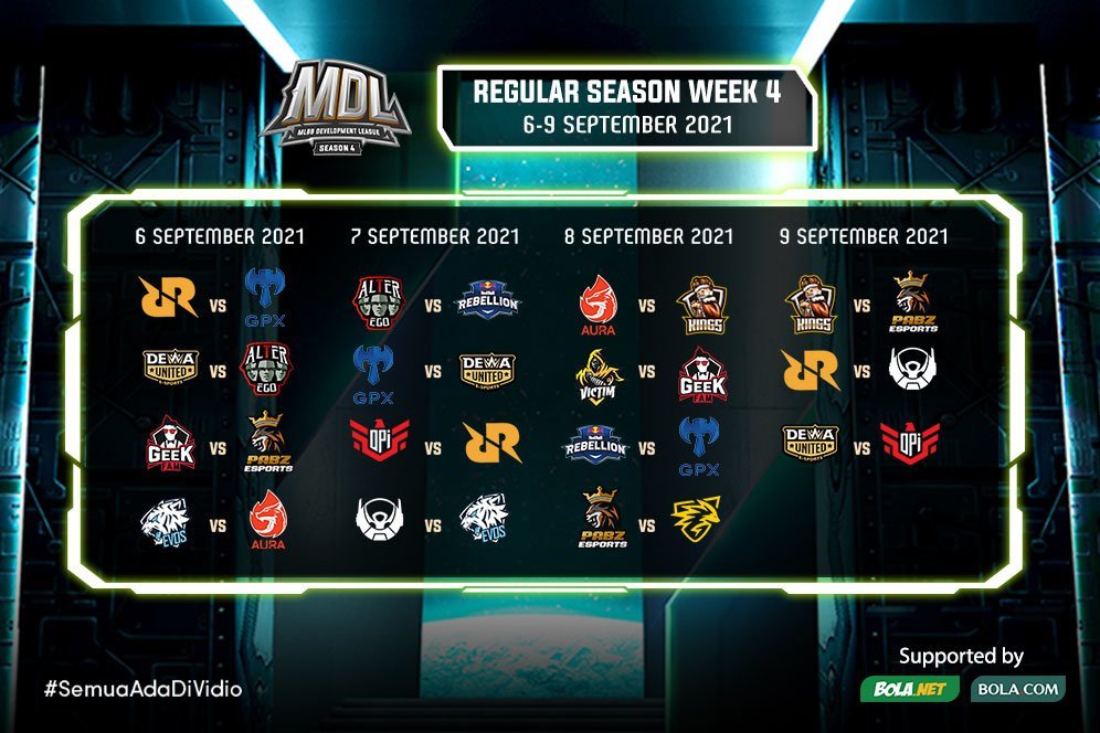 Saksikan Live Streaming MDL Indonesia Season 4 Pekan Keempat di Vidio