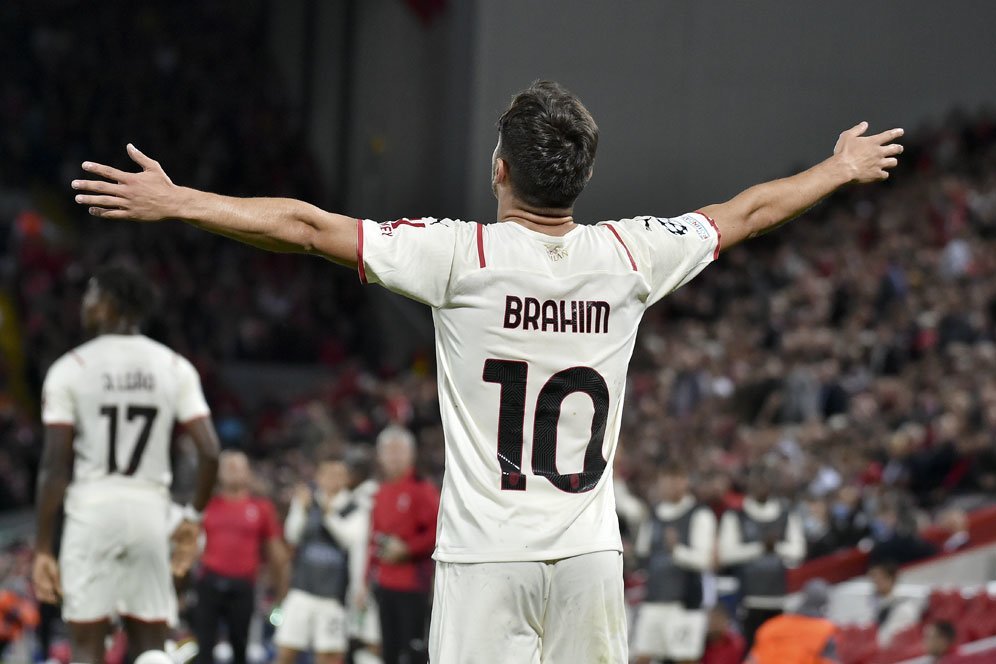 Brahim Diaz Marah AC Milan Kalah dari Liverpool