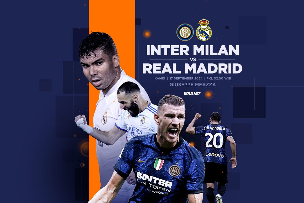 Prediksi Inter Milan vs Real Madrid 16 September 2021