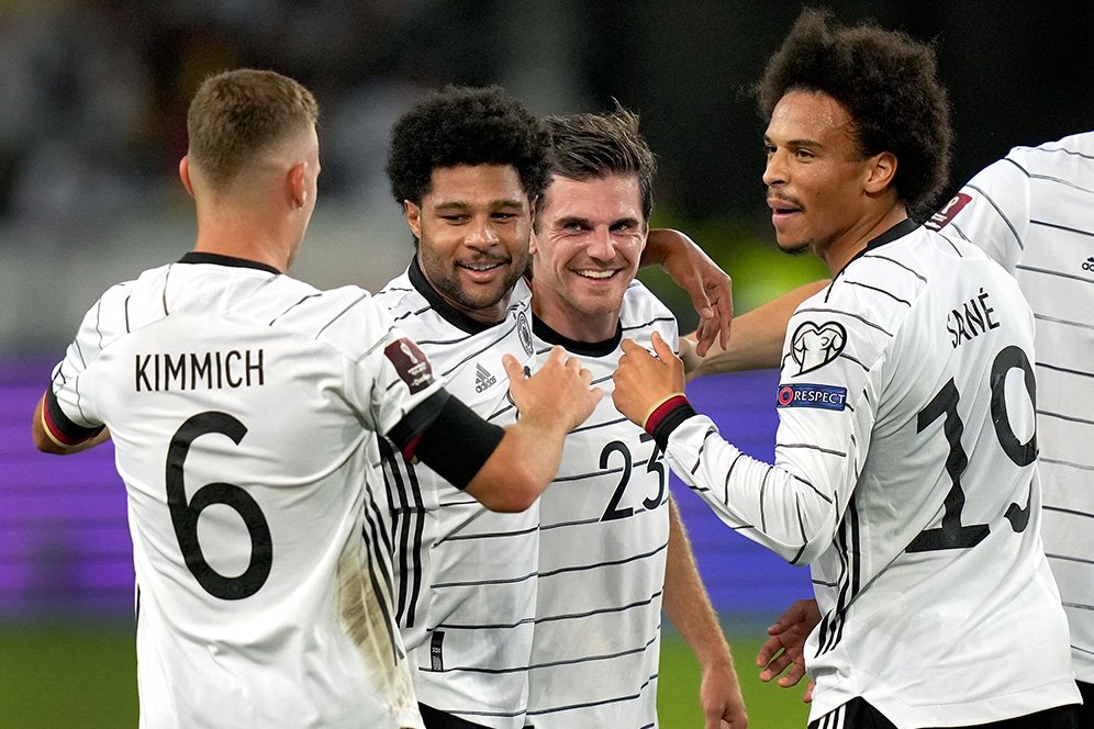 Hasil dan Klasemen Kualifikasi Piala Dunia 2022 Zona Eropa: Jerman, Inggris dan Spanyol Pesta Gol Hasil dan Klasemen Kualifikasi Piala Dunia 2022 Zona Eropa: Jerman, Inggris dan Spanyol Pesta Gol