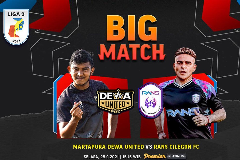 Live Streaming Liga 2 2021: Martapura Dewa United Vs RANS Cilegon FC di Vidio