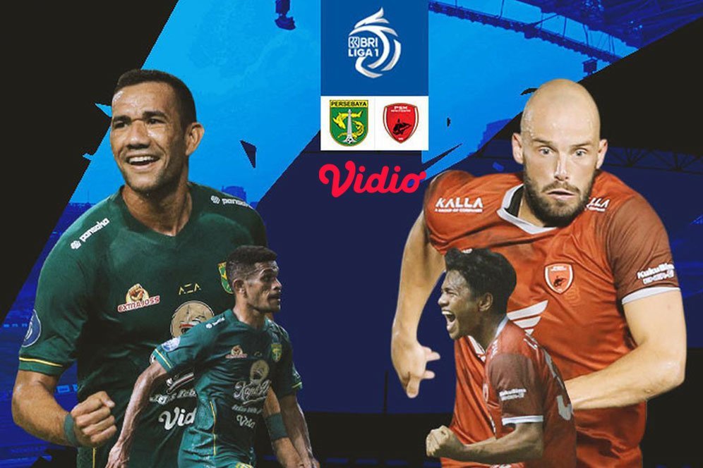 Link Live Streaming BRI Liga 1 PSM Makassar vs Persebaya di Vidio, Sabtu 18 September 2021 Link Live Streaming BRI Liga 1 PSM Makassar vs Persebaya di Vidio, Sabtu 18 September 2021