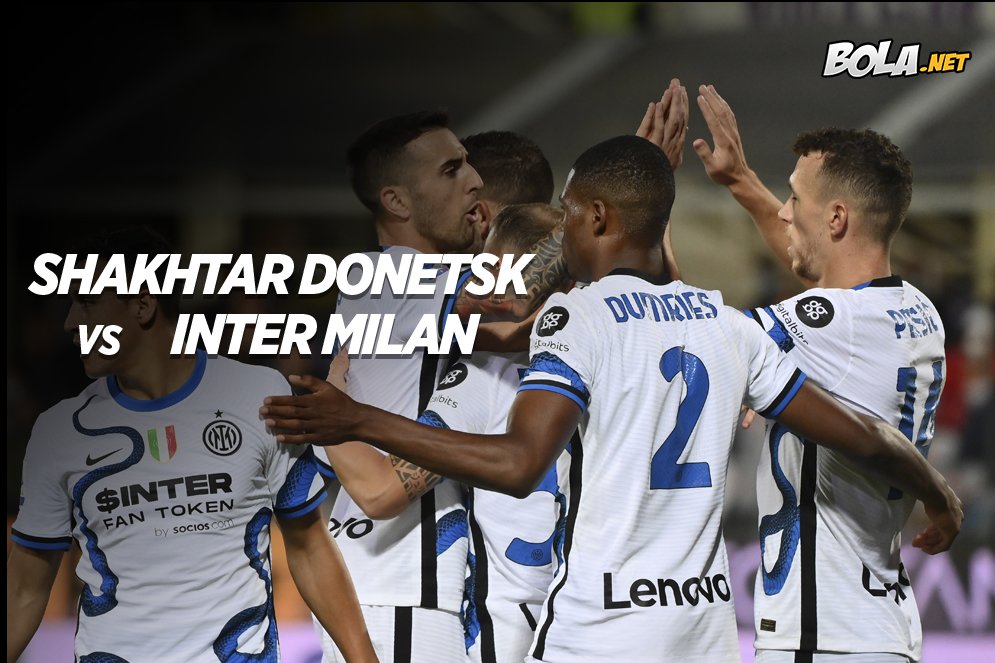 Link Live Streaming Shakhtar Donetsk vs Inter Milan di Vidio