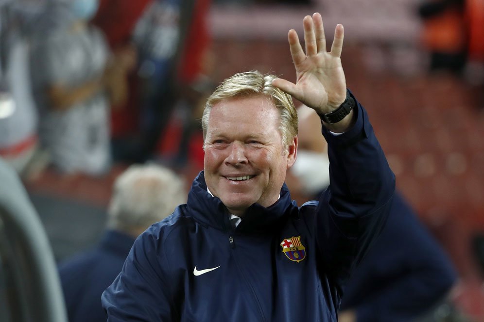 Joan Laporta Pastikan Barcelona Masih Percaya Ronald Koeman