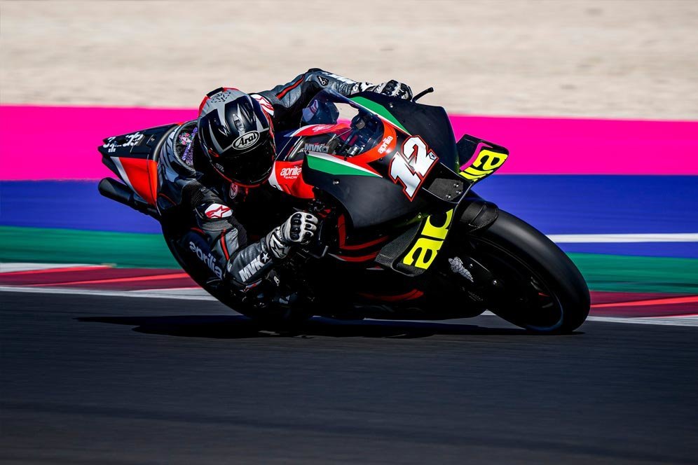 Maverick Vinales Kaget Bisa Langsung Cepat Kendarai Aprilia