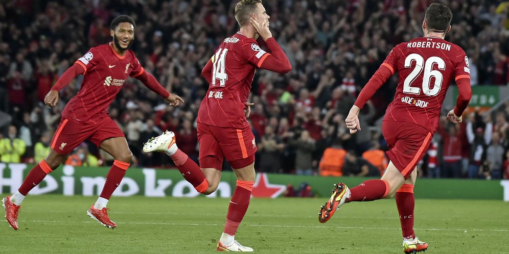 Jordan Henderson Akhiri 7 Tahun Paceklik Gol di Liga Champions