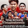 Jadwal dan Link Live Streaming Tim Indonesia dalam Babak 16 Besar Denmark Open 2021 di Vidio