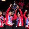 Jeritan Hati Netizen Karena Bendera Merah Putih tak Bisa Berkibar Saat Indonesia Juara Piala Thomas