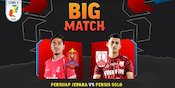 Link Live Streaming Big Match Persijap Jepara vs Persis Solo di Vidio, Selasa 5 Oktober 2021