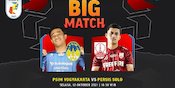 Link Live Streaming PSIM Yogyakarta vs Persis Solo di Vidio Malam Ini, Selasa 12 Oktober 2021