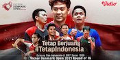 Jadwal dan Link Live Streaming Tim Indonesia dalam Babak 16 Besar Denmark Open 2021 di Vidio