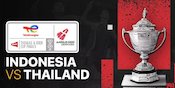 Jadwal dan Live Streaming Piala Thomas 2021: Indonesia vs Thailand di Vidio Jadwal dan Live Streaming Piala Thomas 2021: Indonesia vs Thailand di Vidio