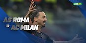 Jadwal dan Link Live Streaming Serie A: AS Roma vs AC Milan di Vidio