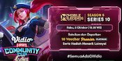 Live Streaming Vidio Community Cup Ladies Season 5 Mobile Legends Series 10 di Vidio, 6 Oktober 2021