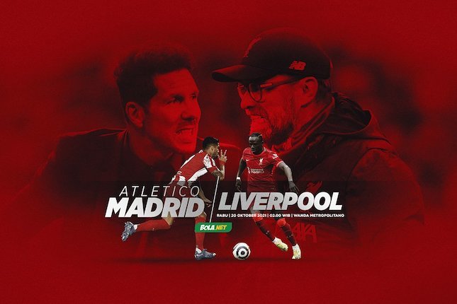 Liga Champions: Atletico Madrid vs Liverpool (c) Bola.net