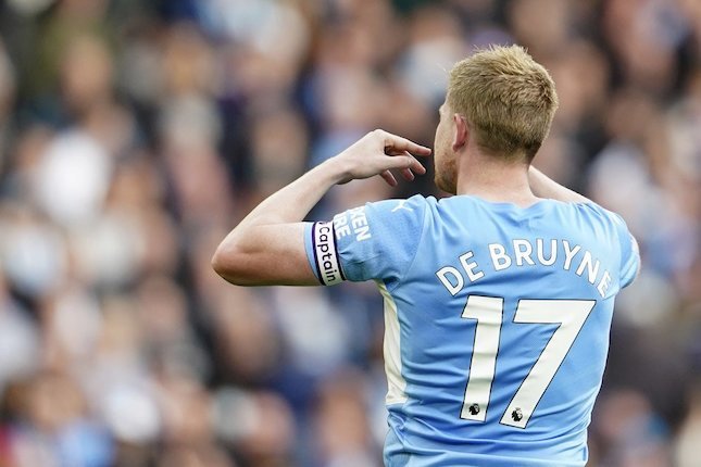 Pemain Manchester City, Kevin De Bruyne (c) AP Photo