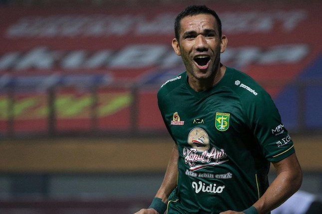 BRI Liga 1 : Pemain Persebaya Surabaya, Jose Wilkson (c) Bola.net/Bagaskara Lazuardi