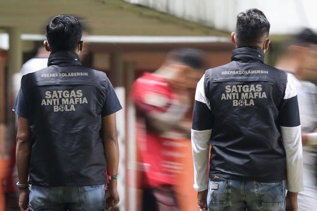 Satgas Antimafia Bola di BRI Liga 1. (c) Bola.com/Bagaskara Lazuardi