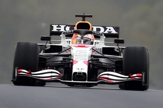 Pembalap Red Bull Racing Honda, Max Verstappen (c) AP Photo