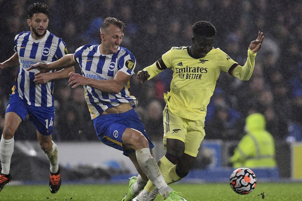 Mikel Arteta: Arsenal Beruntung Bisa Curi Poin di Markas Brighton