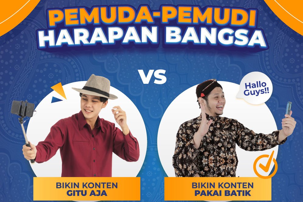 Gak Malu Pakai Batik? Yuk Tunjukin Kecintaanmu Pada Batik Melalui #MudaBanggaBerbatik